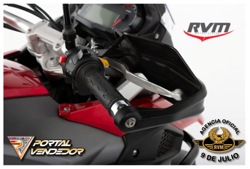 Imagen de Moto RVM Tekken 500 detalle Protección de puños