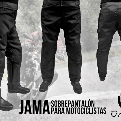 Sobre pantalón de moto Jama de Cordura con Protecciones