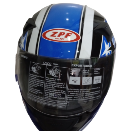 Casco Integral ZPF Helmet de frente