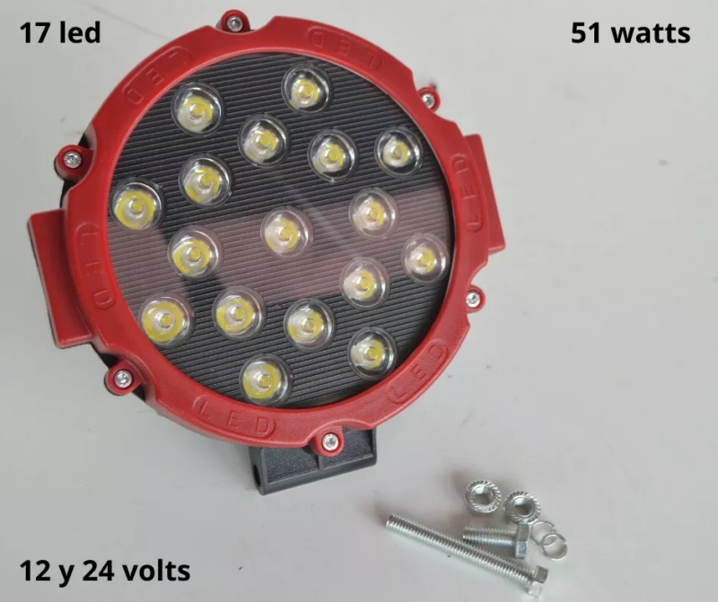 Faro Auxiliar de moto Nitroled 10/30v