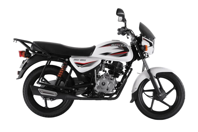 Bajaj Boxer 150 blanca