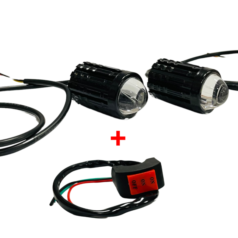 FAROS LED CON LUPA SOPORTE Y TECLA ON/OFF