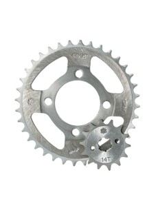 KIT TRANSMISION PIÑON Y CORONA CHOHO HONDA WAVE