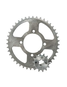 KIT TRANSMISION PIÑON Y CORONA YAMAHA YBR125 CHOHO KIT TRANSMISION PIÑON Y CORONA YAMAHA YBR125 CHOHO