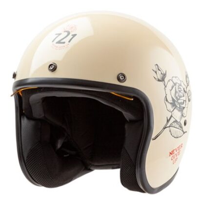 CASCO ABIERTO721 NEVER GIVE UP VAINILLA
