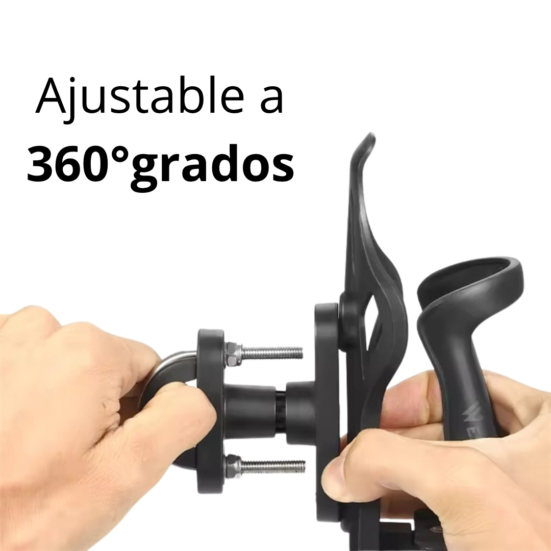 Porta botellas para moto Soporte ajustable durable y fácil de instalar Porta caramañola - Porta botella para moto