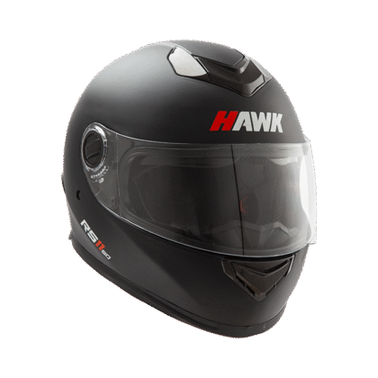 Casco Hawk RS11 Negro Mate Doble Visor Integral