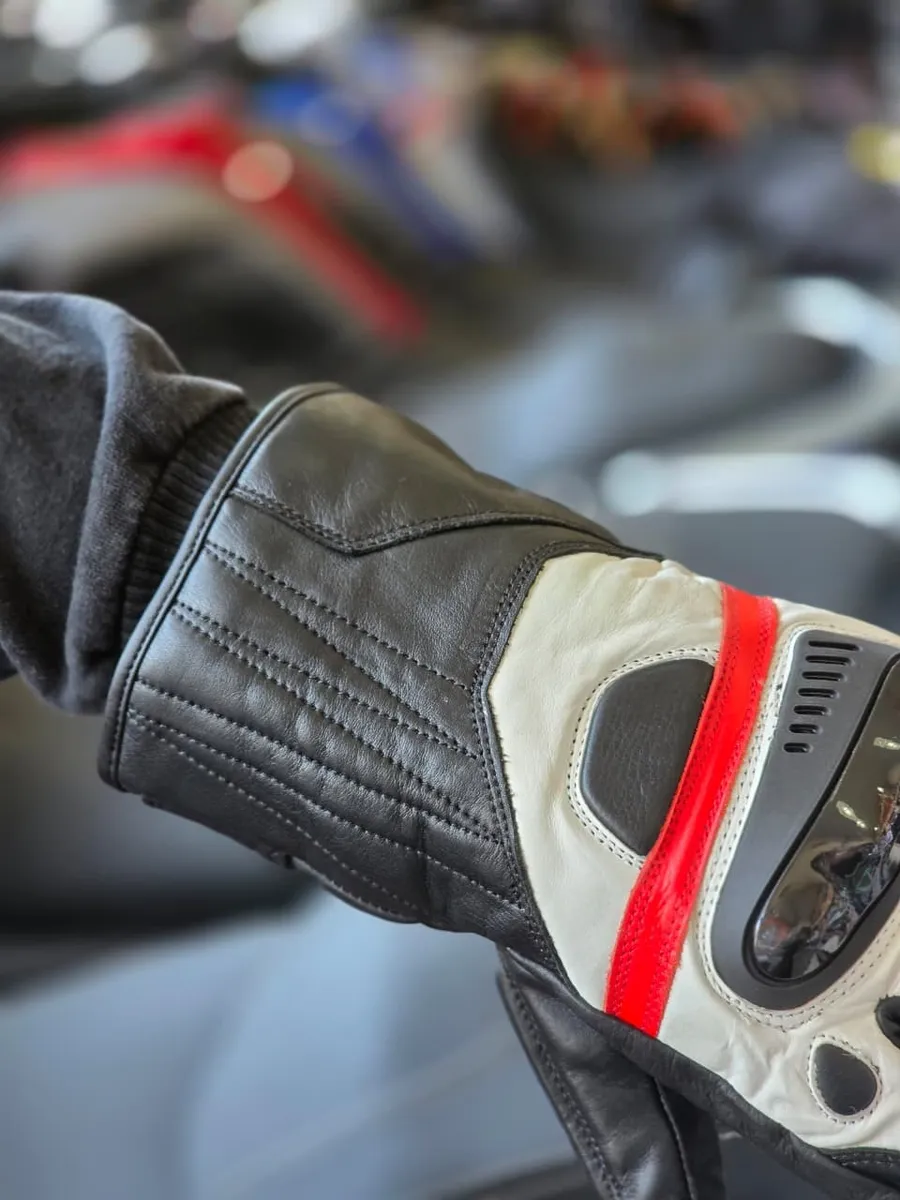 Guantes Racing Cuero Guantes Racing Cuero