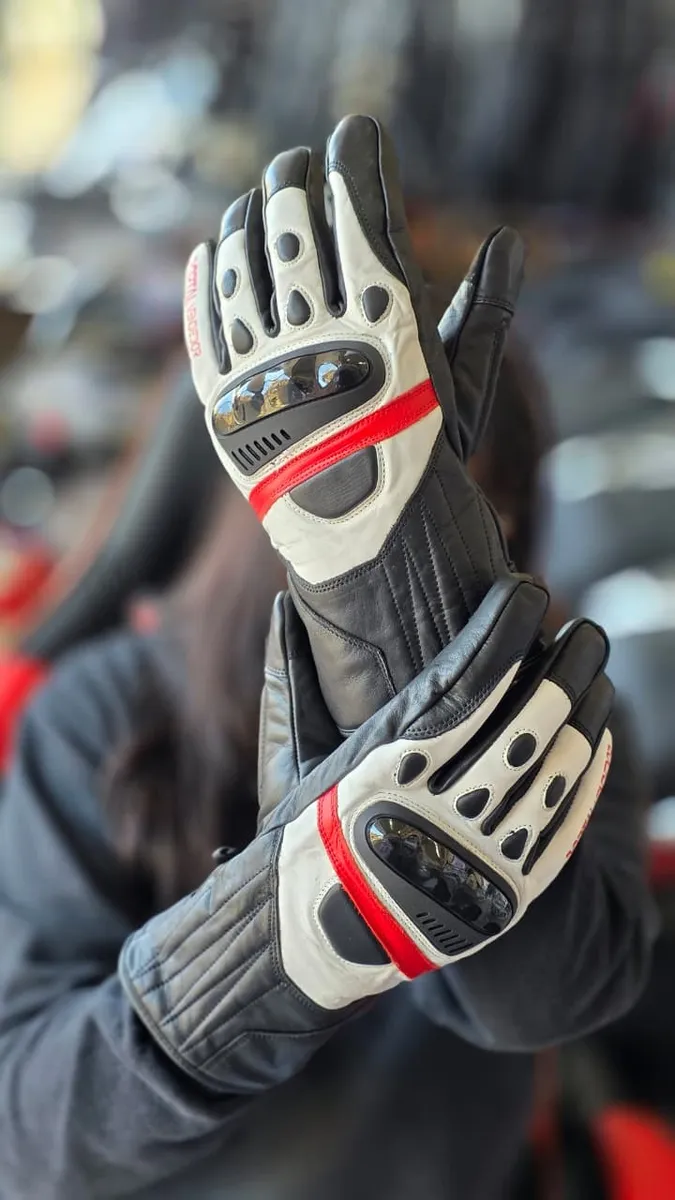Guantes Racing Cuero Guantes Racing Cuero