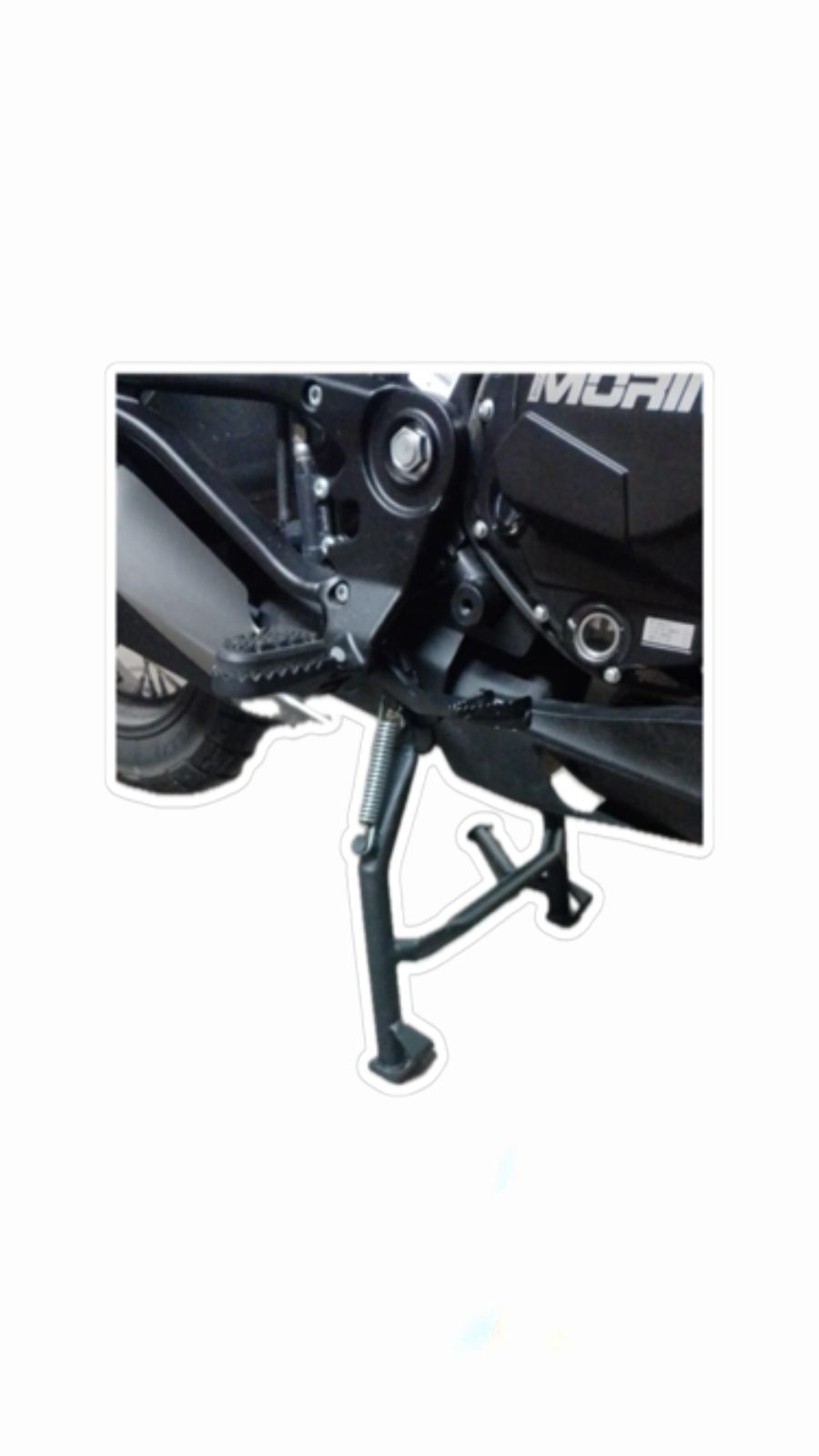 Caballete central de Moto Morini X-Cape 650 Caballete central de Moto Morini X-Cape 650