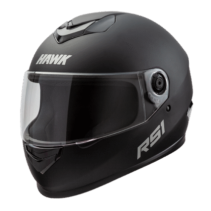 Casco Hawk RS1 Integral Negro Mate (3 Cuotas Sin Interes)