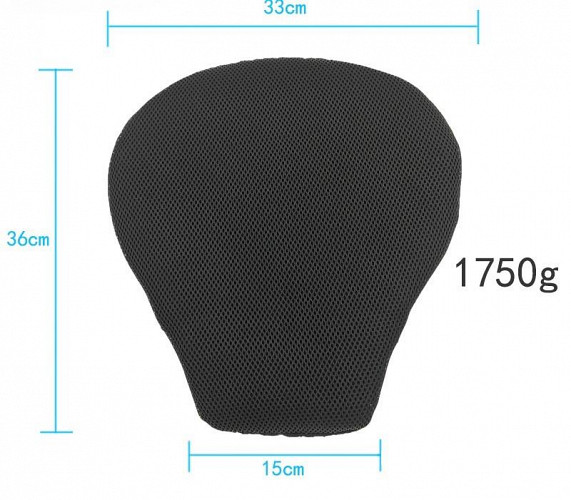 Cojín de gel para asiento de Moto Cojín de gel para asiento de Moto - Imagen 4