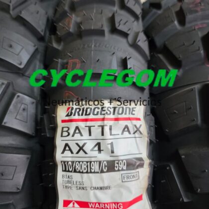 CUBIERTA 110-80-19 BRIDGESTONE ADVENTURECROSS AX41 Delantera