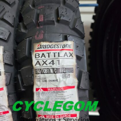 CUBIERTA 150/70/B17 BRIDGESTONE ADVENTURECROSS AX41 Trasera