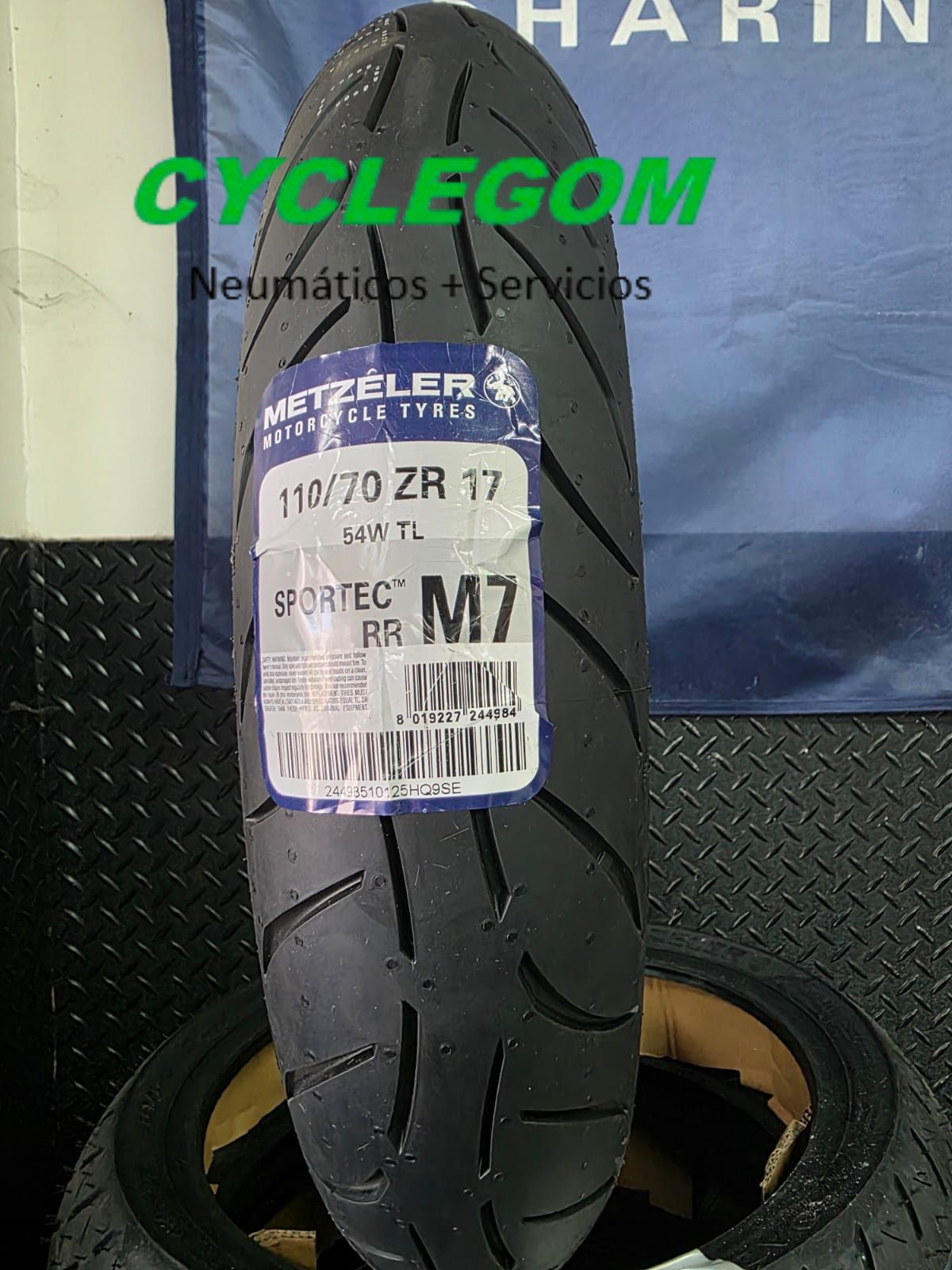CUBIERTA 110/70-ZR17 54W TL METZELER SPORTEC M7 CUBIERTA 110/70-ZR17 54W TL METZELER SPORTEC M7