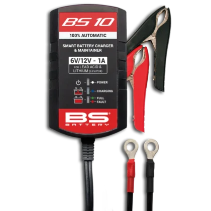 Cargador Mantenedor Batería Moto Bs Battery Bs10 Litio