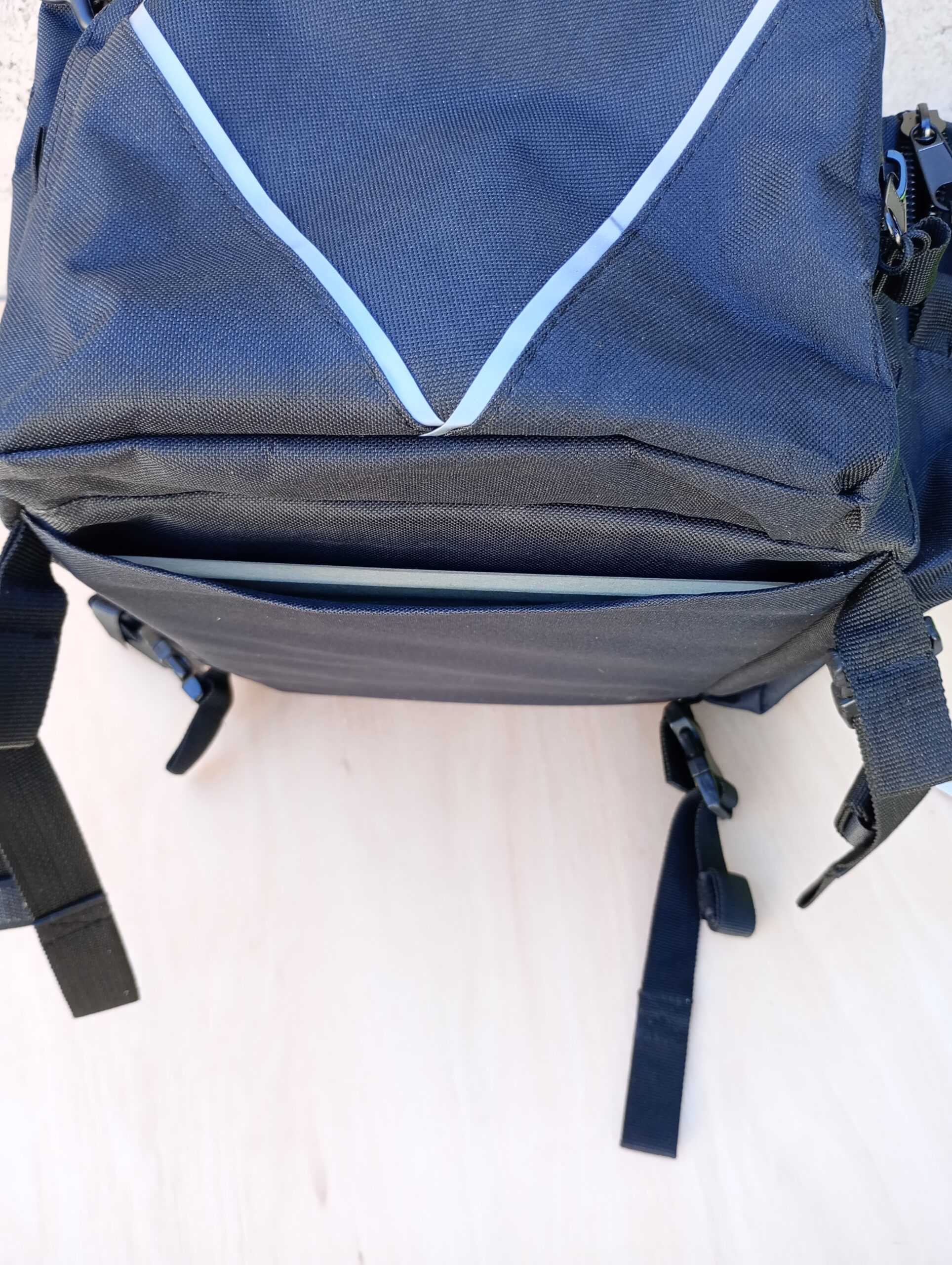 Bolso trasero grande Cordura Calidad Premium con funda para lluvia Bolso trasero Cordura Calidad Premium con funda para lluvia