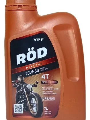 Aceite mineral 20w50 YPF Rod 4T