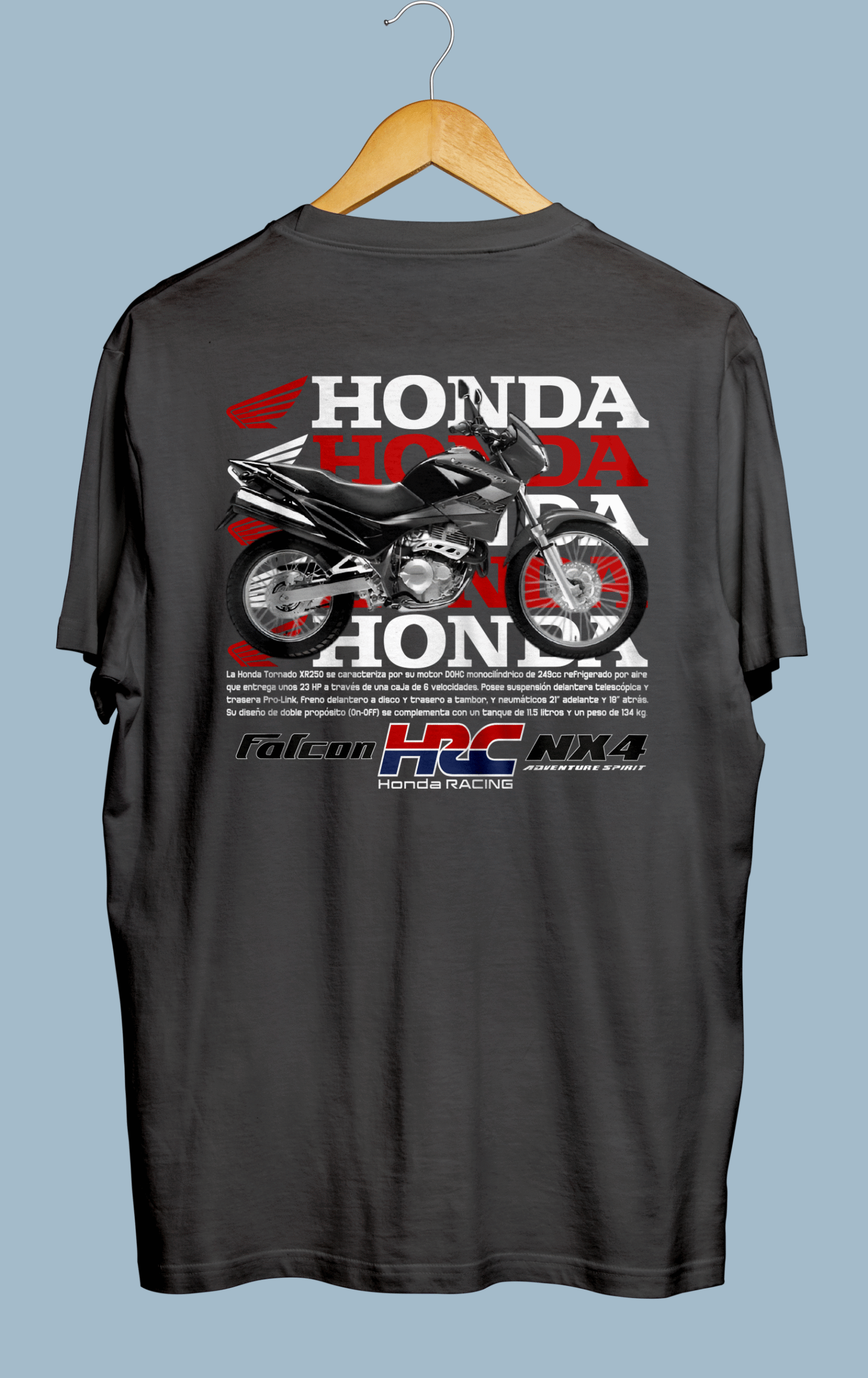 Remeras Honda Falcon Remeras Honda Falcon - Imagen 3