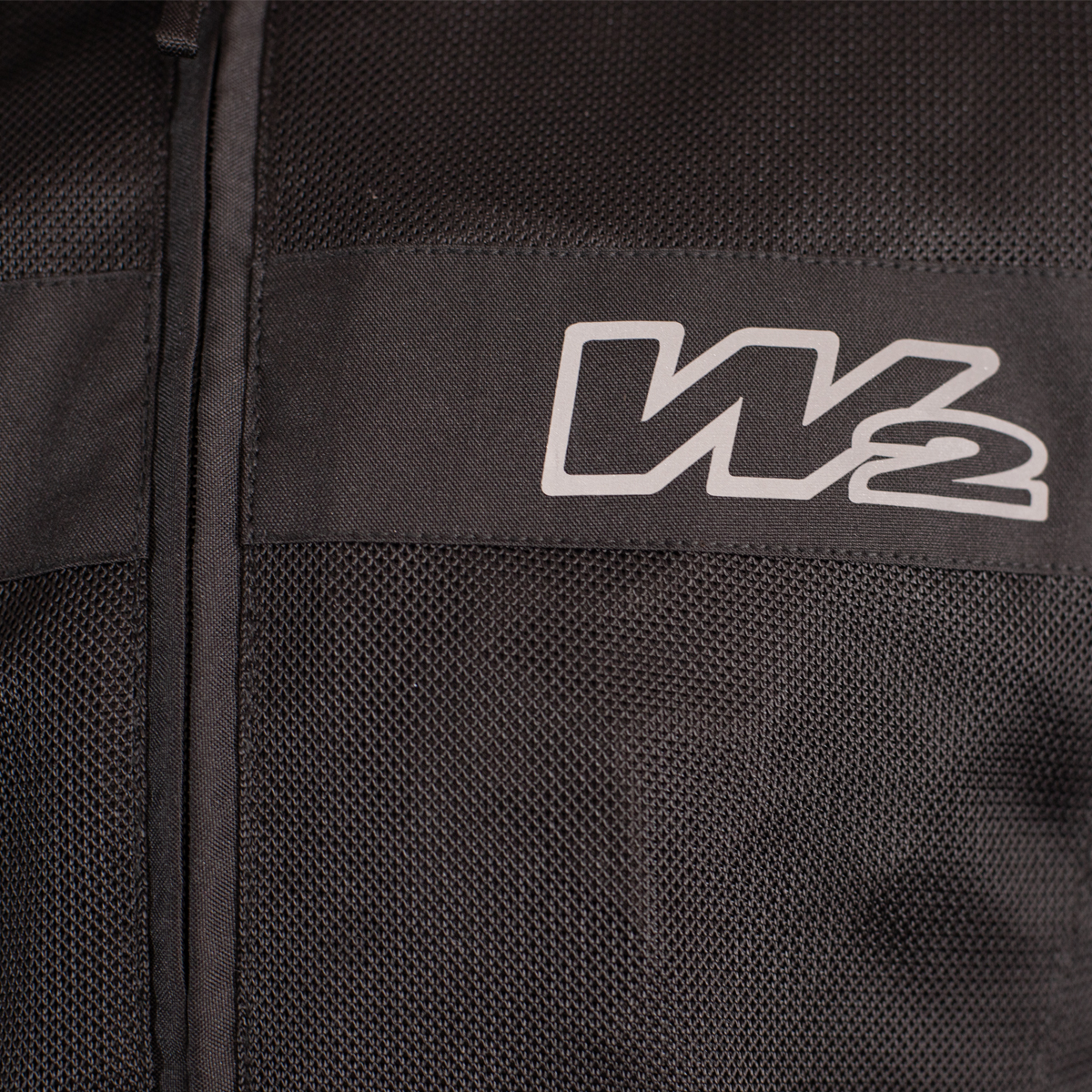 Campera Moto W2 Verano - 600D Protector con Cierre Reflector - Negra Campera Moto W2 Verano - 600D Protector con Cierre Reflector - Negra - Imagen 4