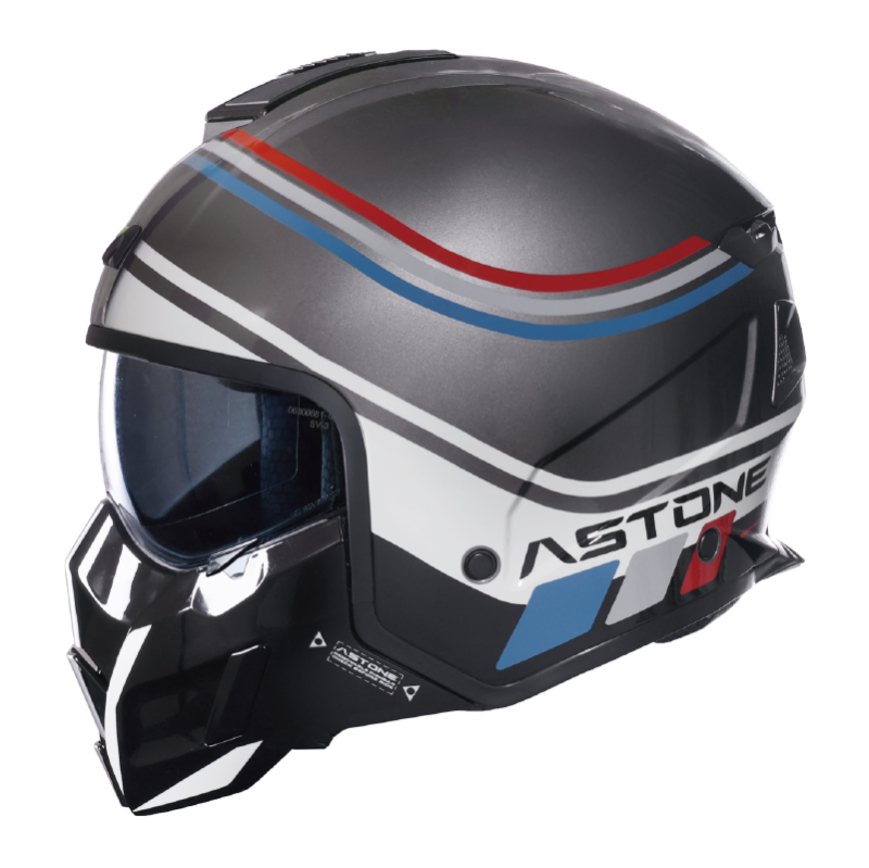 CASCO ASTONE DESMONTABLE - SK6 MINIJET - ECE 22.06. CASCO ASTONE DESMONTABLE - SK6 MINIJET - ECE 22.06.