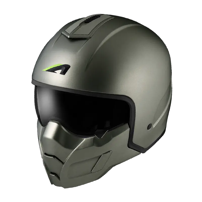 CASCO ASTONE DESMONTABLE - SK6 MINIJET MATT DARK SILVER - ECE 22.06. CASCO ASTONE DESMONTABLE - SK6 MINIJET MATT DARK SILVER - ECE 22.06. - Imagen 4