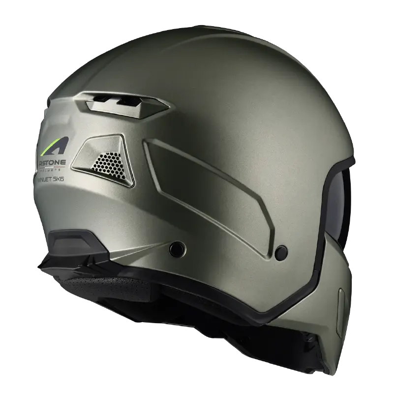 CASCO ASTONE DESMONTABLE - SK6 MINIJET MATT DARK SILVER - ECE 22.06. CASCO ASTONE DESMONTABLE - SK6 MINIJET MATT DARK SILVER - ECE 22.06. - Imagen 6