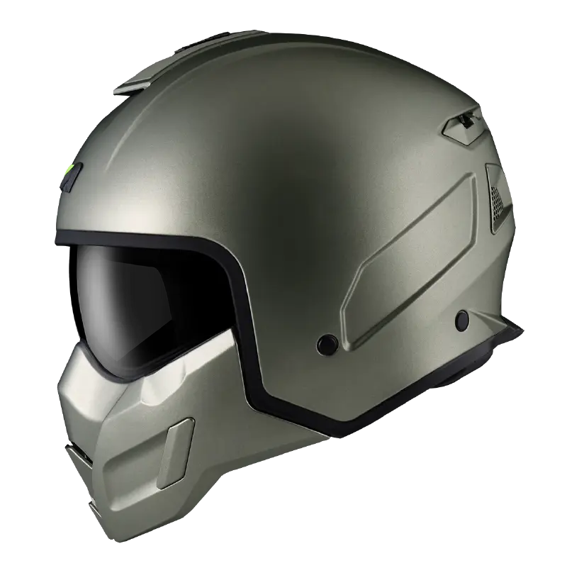 CASCO ASTONE DESMONTABLE - SK6 MINIJET MATT DARK SILVER - ECE 22.06. CASCO ASTONE DESMONTABLE - SK6 MINIJET MATT DARK SILVER - ECE 22.06. - Imagen 7