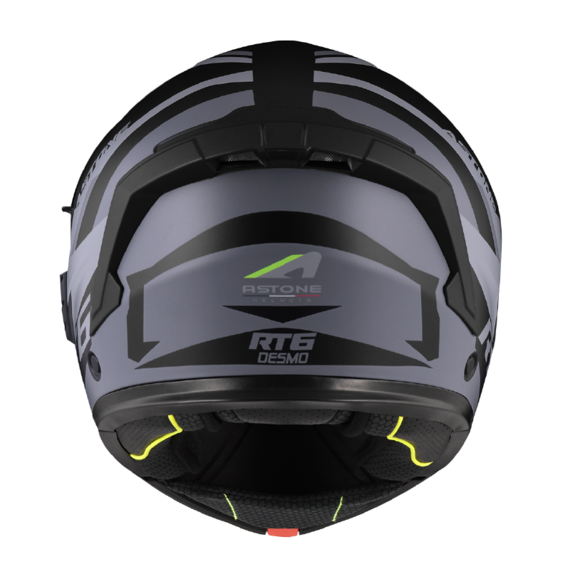 CASCO ASTONE REBATIBLE- RT6 DESMO MATT BLACK/GREY - ECE 22.06 CASCO ASTONE REBATIBLE- RT6 DESMO MATT BLACK/GREY - ECE 22.06 - Imagen 4