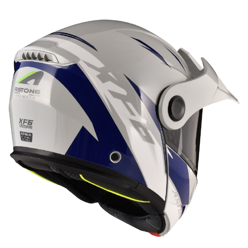 Casco Astone XF6 Crossfire Rebatible Visor Solar Apto Pinlock ECE 22.06 Casco Astone XF6 Crossfire Rebatible Visor Solar Apto Pinlock ECE 22.06 - Imagen 2