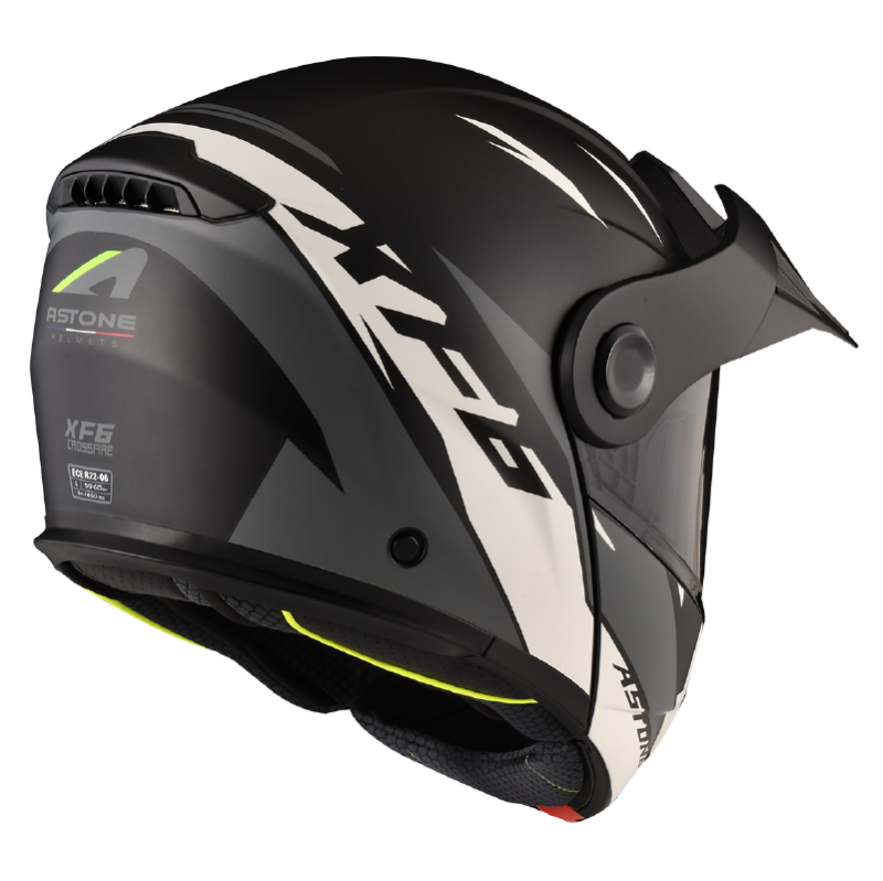 Casco Astone XF6 Crossfire Rebatible Visor Solar Apto Pinlock ECE 22.06 Casco Astone XF6 Crossfire Integral Visor Solar Apto Pinlock ECE 22.06