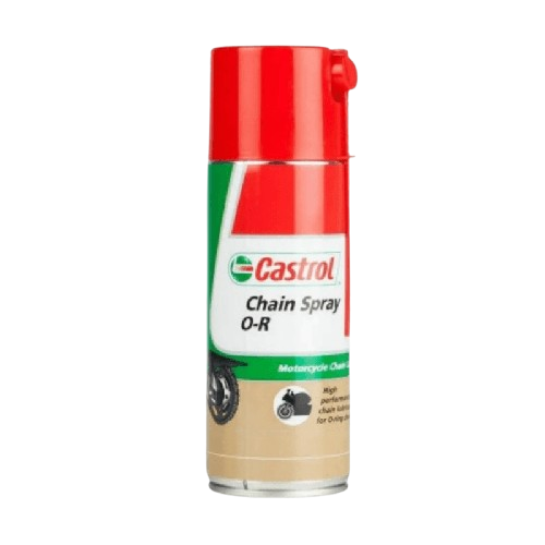 Lubricante de Cadena Castrol Oring Moto Spray 400 Ml Lubricante Cadena Castrol
