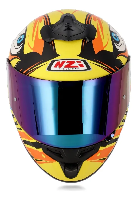 Casco Moto Pista NZI Trendy Combo Dos Visores Casco Moto Pista NZI Trendy Combo Dos Visores - Imagen 2