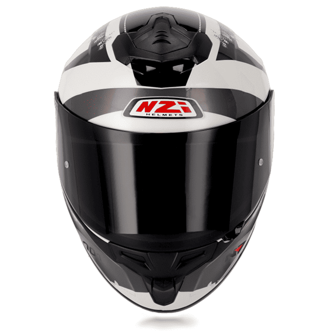 Casco Trendy 3 Stream Canadian Blanco y Negro Casco Trendy 3 Canadian Blanco y Negro