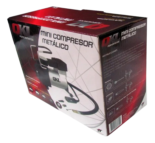 Compresor metálico QKL monocilindrico 12v 60w Compresor metálico QKL monocilindrico 12v 60w
