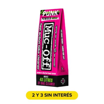 Limpiador en Polvo Nano Tech Punk Powder Muc Off PACK 4 X 1 Litro