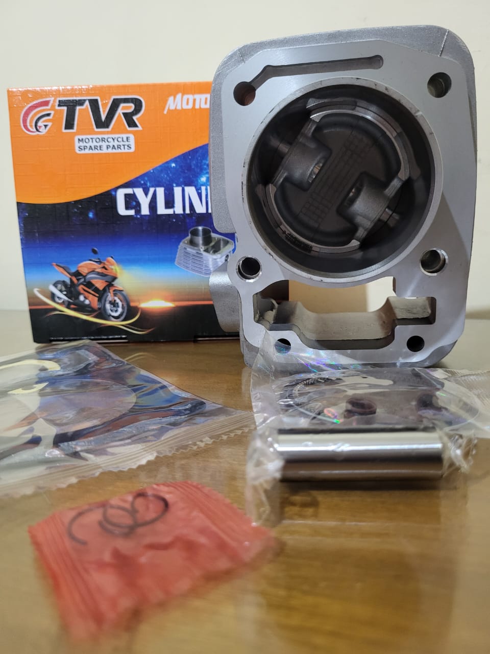 Kit cilindro completo Honda Cg 190 (Potenciado) TVR Kit cilindro completo Honda Cg 190 (Potenciado) TVR - Imagen 2