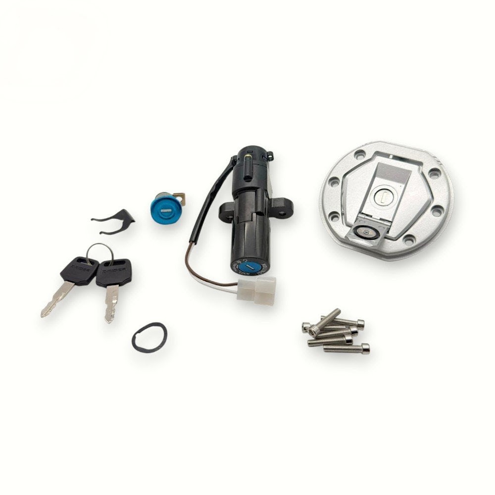 Llave de contacto + Tapa de tanque Rouser NS 200 Llave de contacto + Tapa de tanque Rouser NS 200