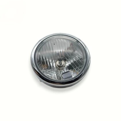 Farol delantero con lámpara plateado Interceptor 650