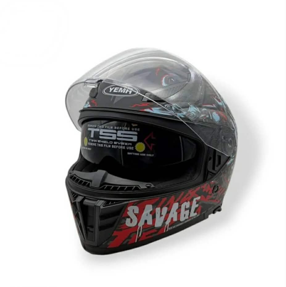 Casco Integral YEMA YM 853 Savage talle m Casco Integral YEMA YM 853 Savage talle m - Imagen 2