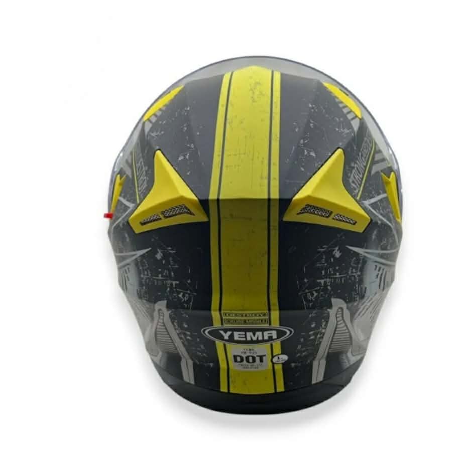 Casco Rebatible YEMA YM-925 negro y amarillo mate talle L Casco Rebatible YEMA YM-925 negro y amarillo mate talle L - Imagen 6