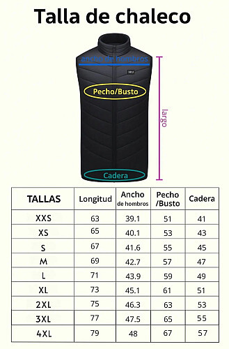 Chaleco Calefaccionado Portal Vendedor Chaleco Calefaccionado Portal Vendedor - Imagen 11