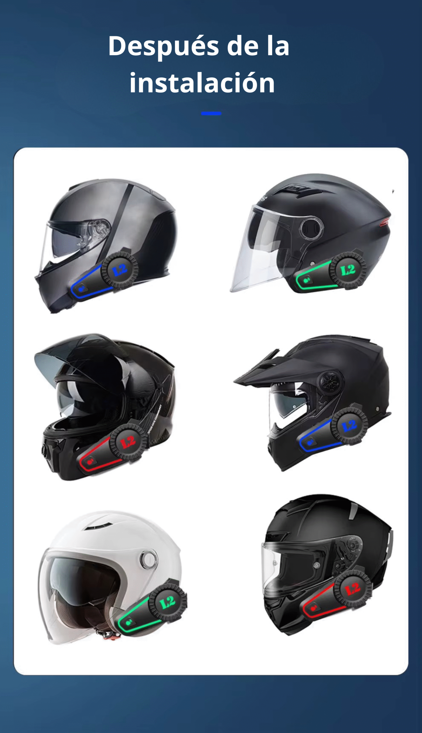 Intercomunicador Moto Simbron L2 Negro Bluetooth Intercomunicador Moto Simbron L2 Negro Bluetooth - Imagen 9