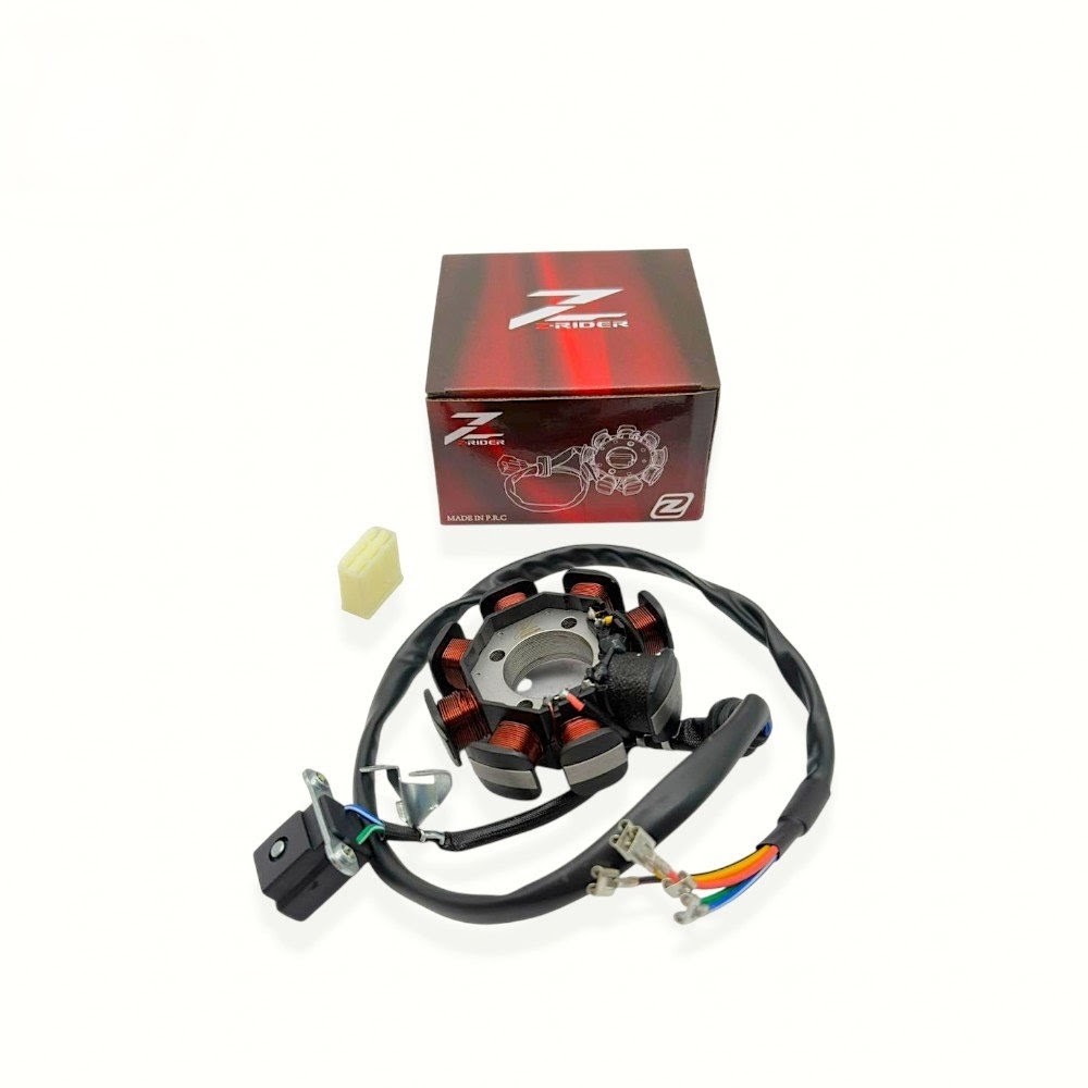 Estator Zanella Rx 150/ Zr 200/ Motomel Skua 150/ S2 150/ Corven Triax 150/ Hunter 150 8 bobinas Estator Zanella Rx 150/ Zr 200/ Motomel Skua 150/ S2 150/ Corven Triax 150/ Hunter 150 8 bobinas