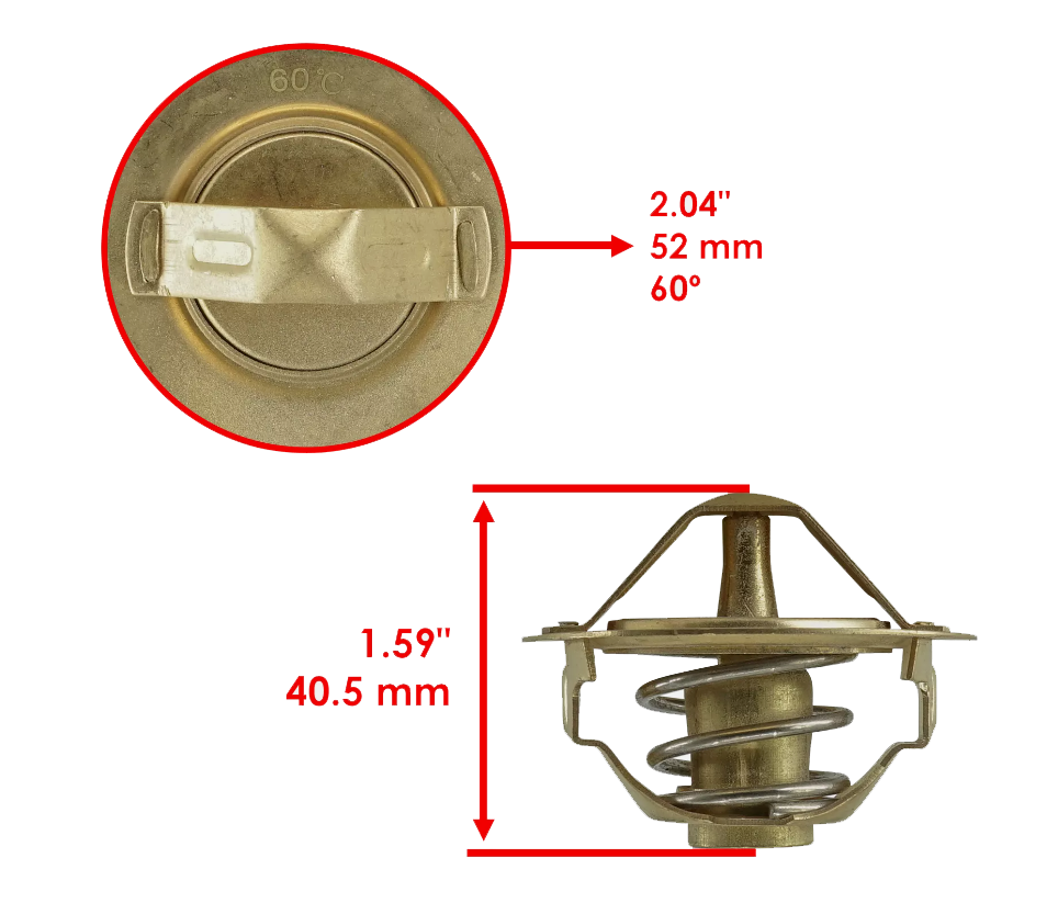 Termostato para Kawasaki Vulcan 800 900 1500 1600 1700 2000 Termostato para Kawasaki Vulcan 800 900 1500 1600 1700 2000 - Imagen 4