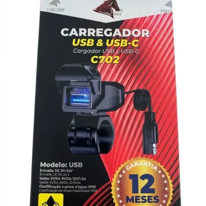 Inicio Cargador Usb Moto Stallion C702