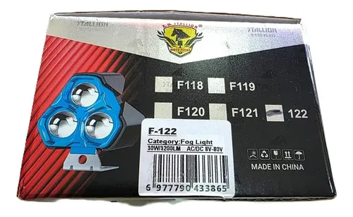 Faro Auxiliar Moto Stallion F122 - Portalvendedor Nuevo Faro Auxiliar Moto Stallion F122 Faro Auxiliar Moto Stallion F122 - Portalvendedor Nuevo Faro Auxiliar Moto Stallion F122 - Imagen 2