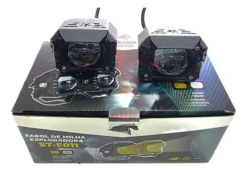 Faro Auxiliar Moto Stallion F011 Faro Auxiliar Moto Stallion F011 - Imagen 2