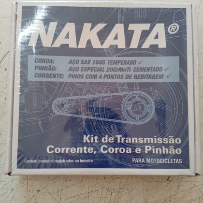 Inicio KIT DE TRANSMISION HONDA BIZ 125 34-14 428H 118L TM10100 NAKATA