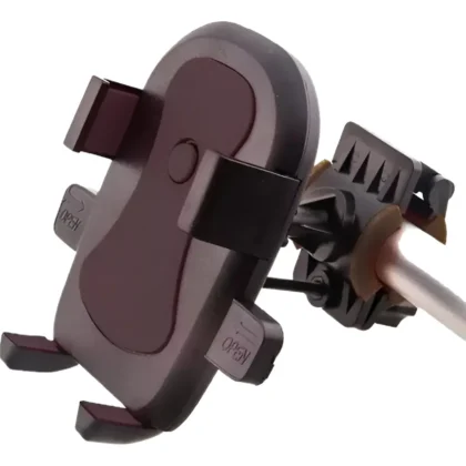 Soporte Celular Moto Bici Anti Shock Agarre Acolchado 360